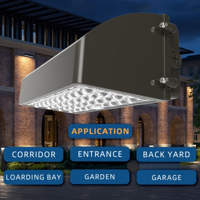 WPC2 42-100W  LED Full Cuff Wall Pack Light